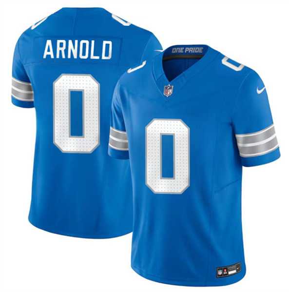 Men & Women & Youth Detroit Lions #0 Terrion Arnold New Blue 2024 Draft F.U.S.E. Vapor Limited Football Stitched Jersey->kansas city chiefs->NFL Jersey